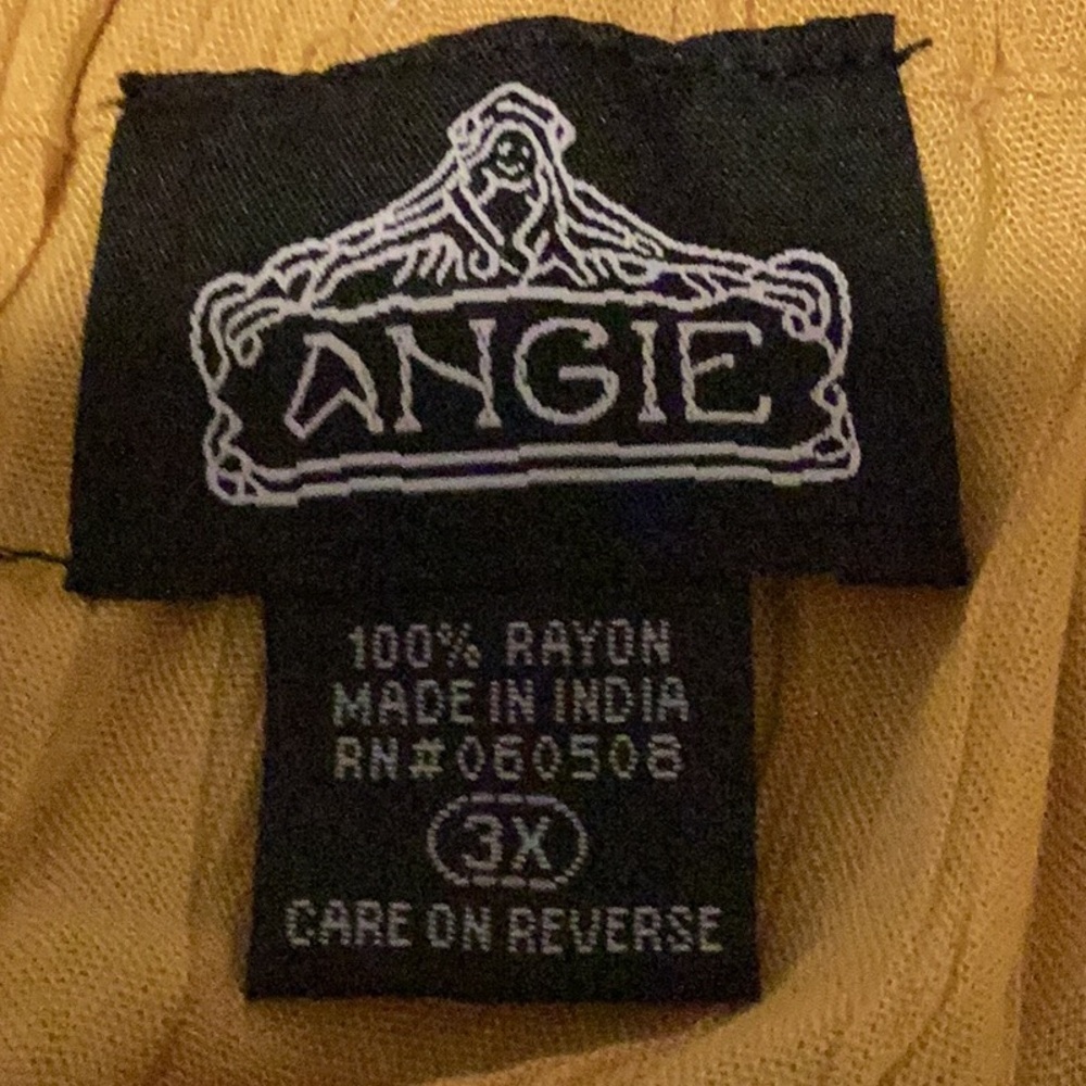 Angie Yellow Maxi Skirt - Picture 3 of 3